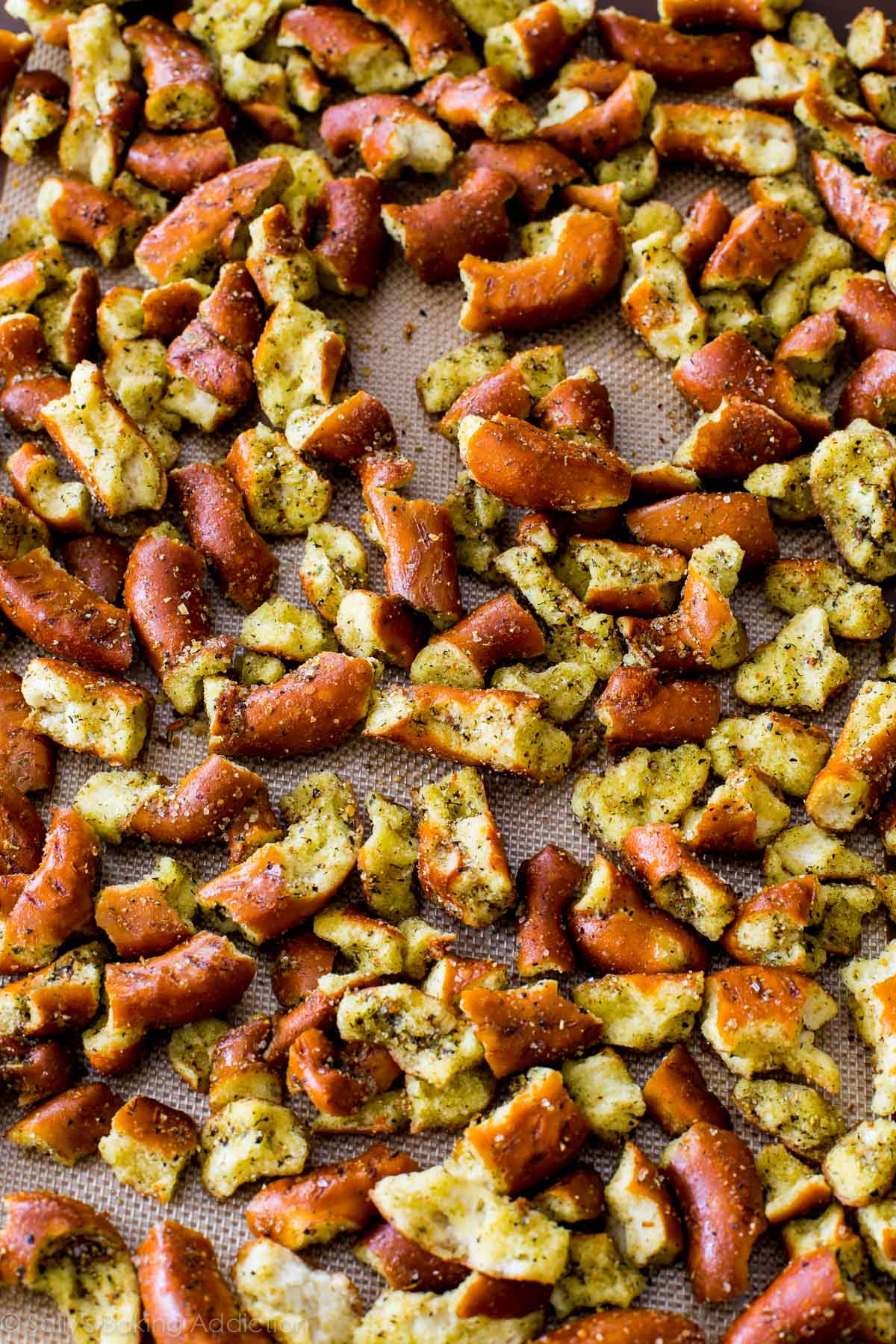 seasoned pretzels