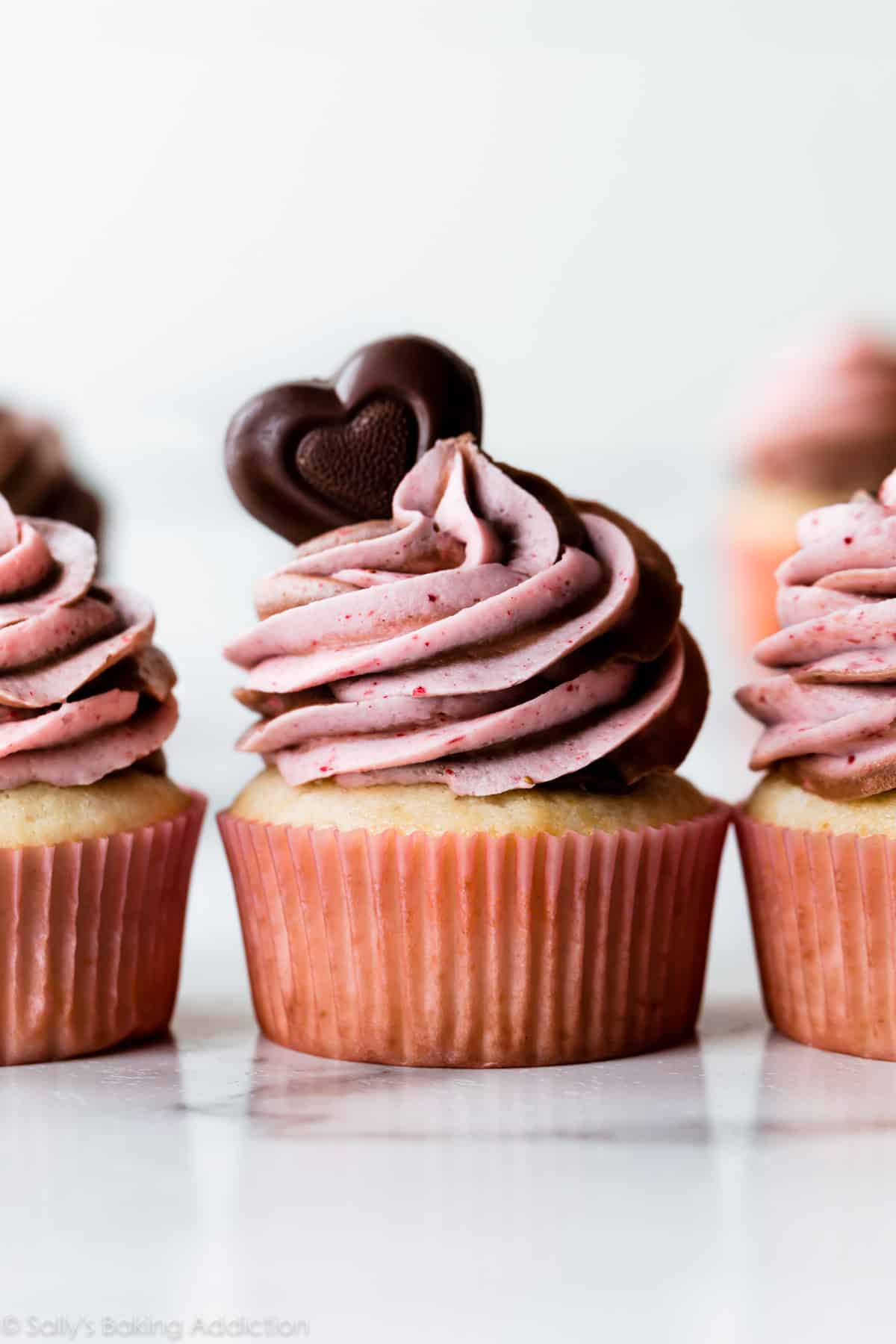 Valentine's day cupcakes
