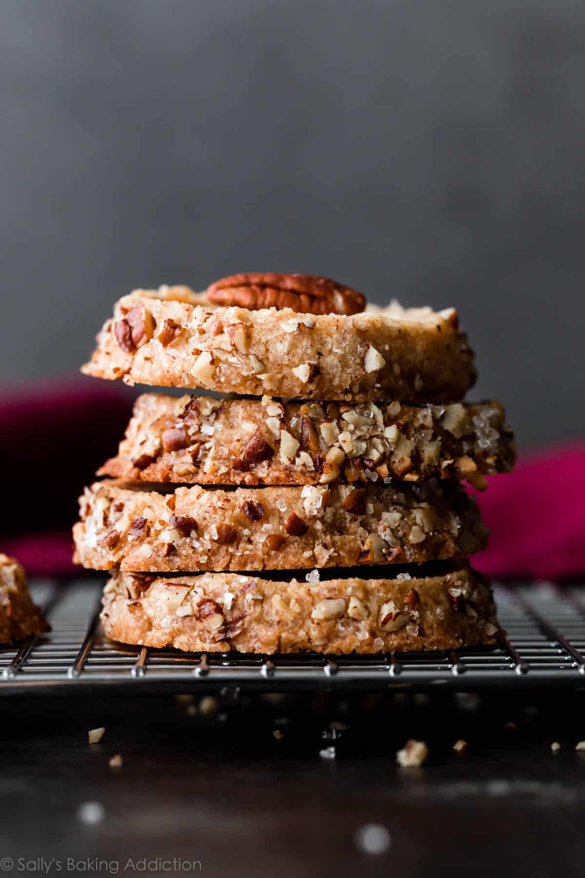 pecan shortbread