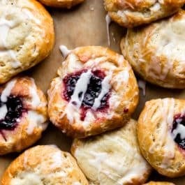 homemade breakfast pastries