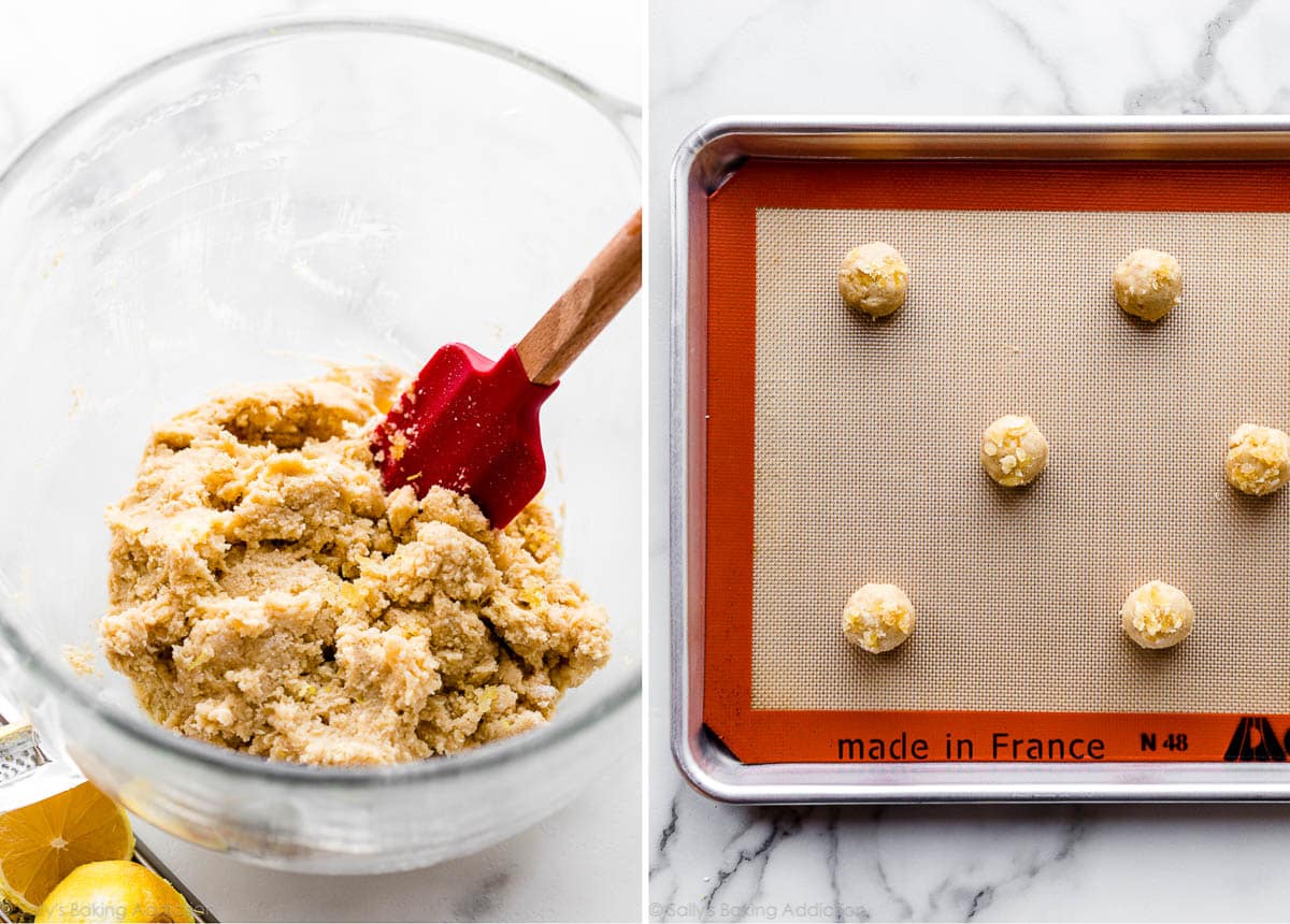 lemon cookie dough