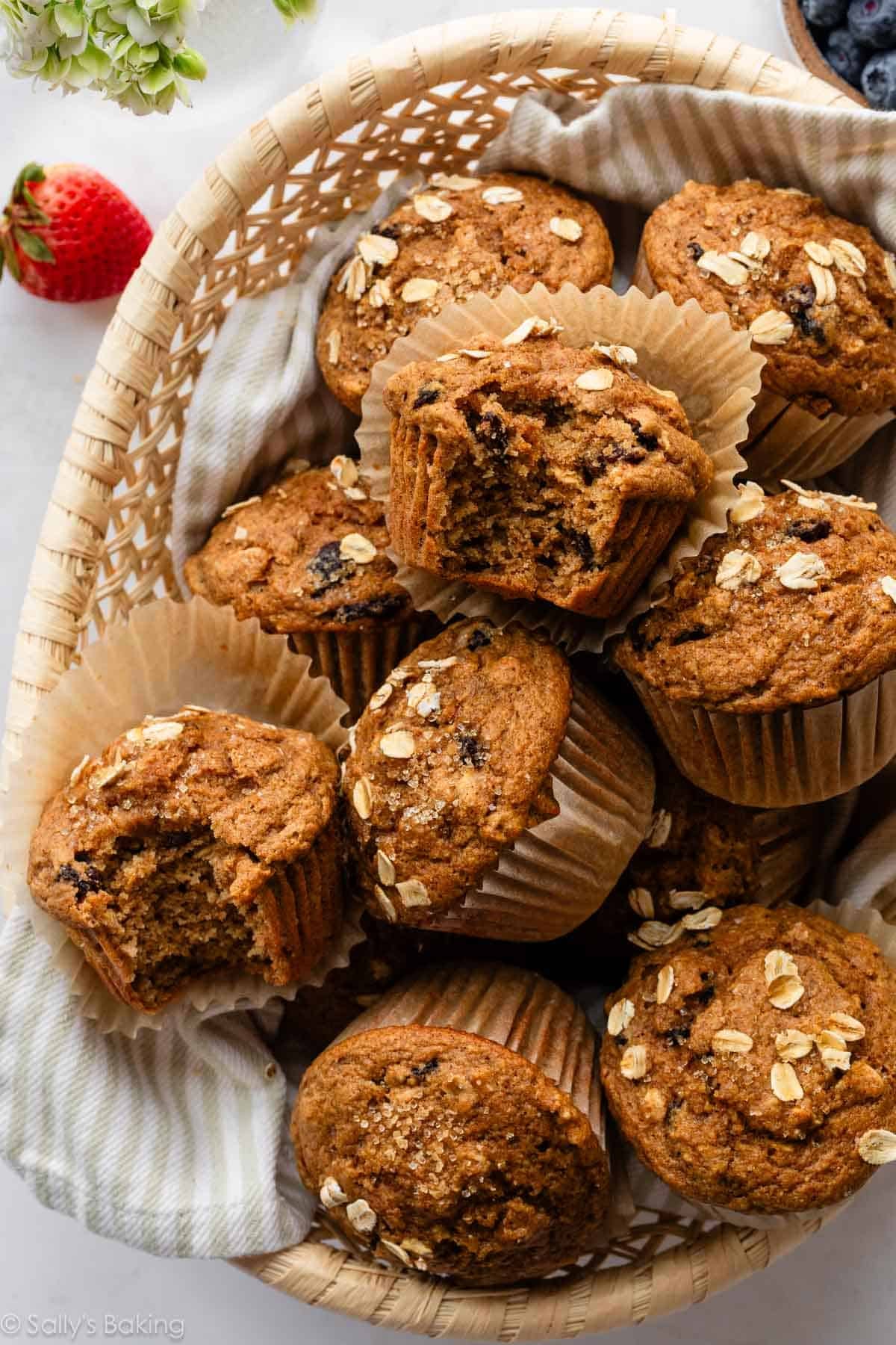 applesauce muffins.